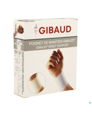 Gibaud poignet maintien reglable h8 blanc   g 5937