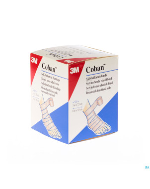 Coban 3m bandage elast tan 7,5cmx4,57m roul. 1583p