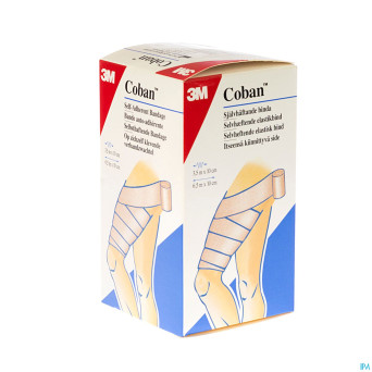 Coban 3m bandage el. skin roul.10,0cmx4,57m 1584p