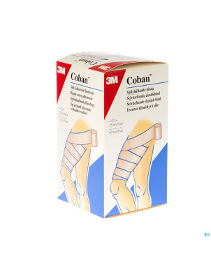 Coban 3m bandage el. skin roul.10,0cmx4,57m 1584p