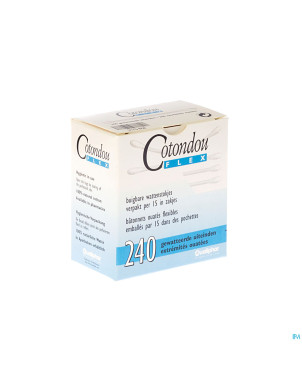 Cotondou batonnets ouate flexible 120