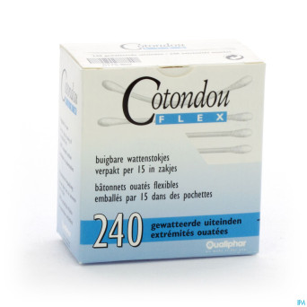 Cotondou batonnets ouate flexible 120