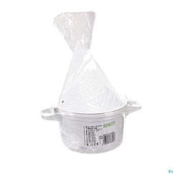 Miflex inhalateur plast blanc