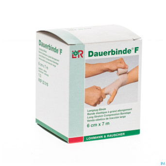 Dauerbinde f bde elast    6cmx7m