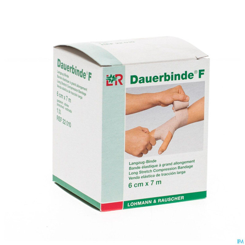 Dauerbinde f bde elast    6cmx7m