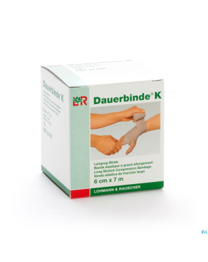 Dauerbinde k bde elast    6cmx7m