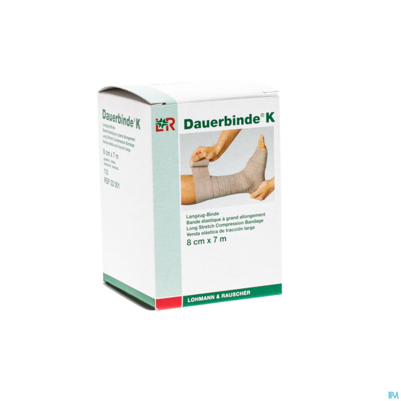 Dauerbinde k bde elast    8cmx7m