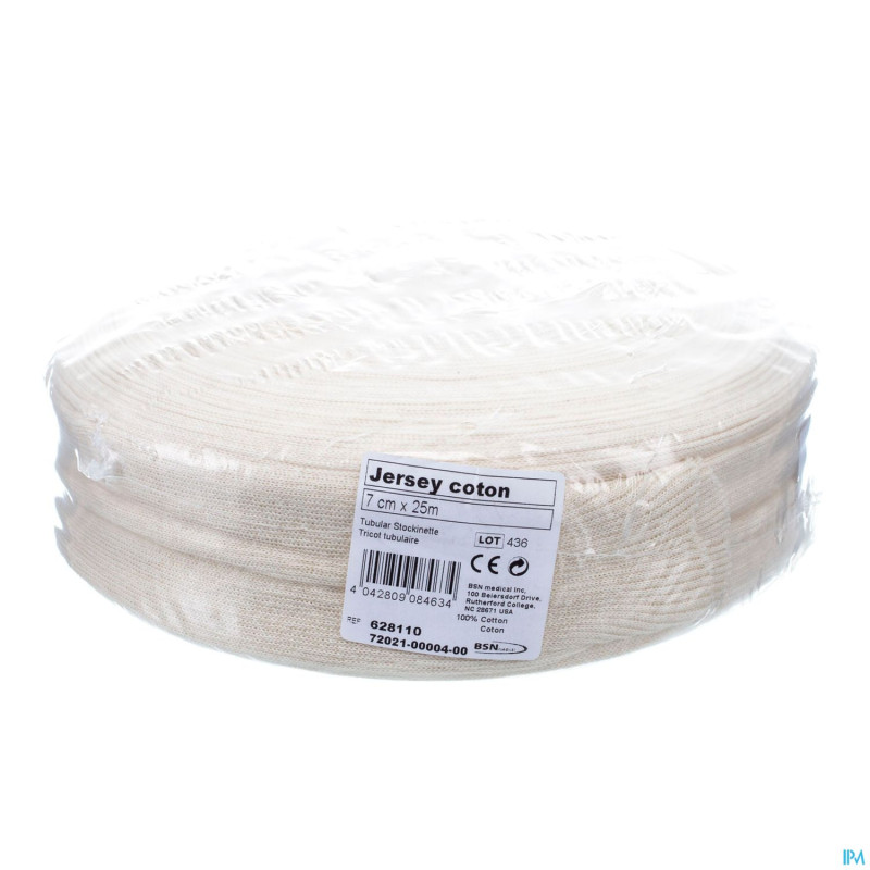 Jersey tubul coton    7cmx25m 1 7202104