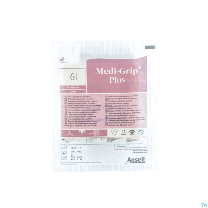 Suprawo gants chirurgie 6,5   2