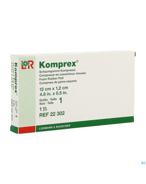 Komprex 1 reniforme 12cm  ep  1.5cm