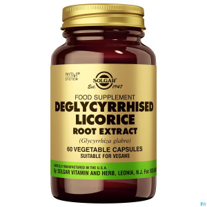 Racine de reglisse deglycyrrhizinee extr v-caps 60
