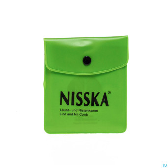 Nisska peigne a poux metal nisska