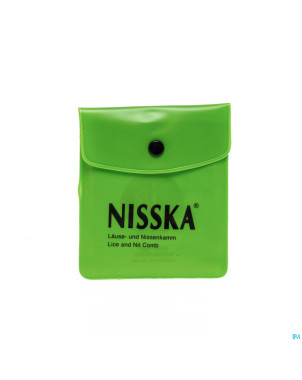 Nisska peigne a poux metal nisska