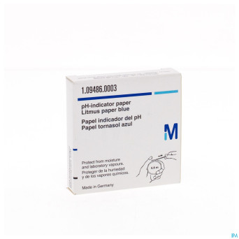 Lakmoespapier bleu 9516    1 merck