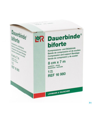 Dauerbinde bi-forte bande elast    8cmx7m 16980