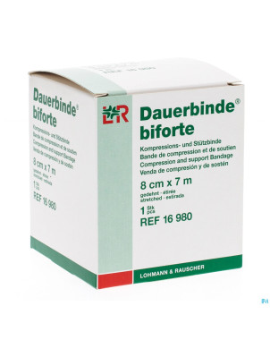 Dauerbinde bi-forte bande elast    8cmx7m 16980