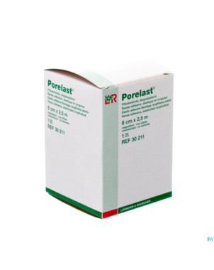 Porelast bde elast/adh    8cmx2.5m