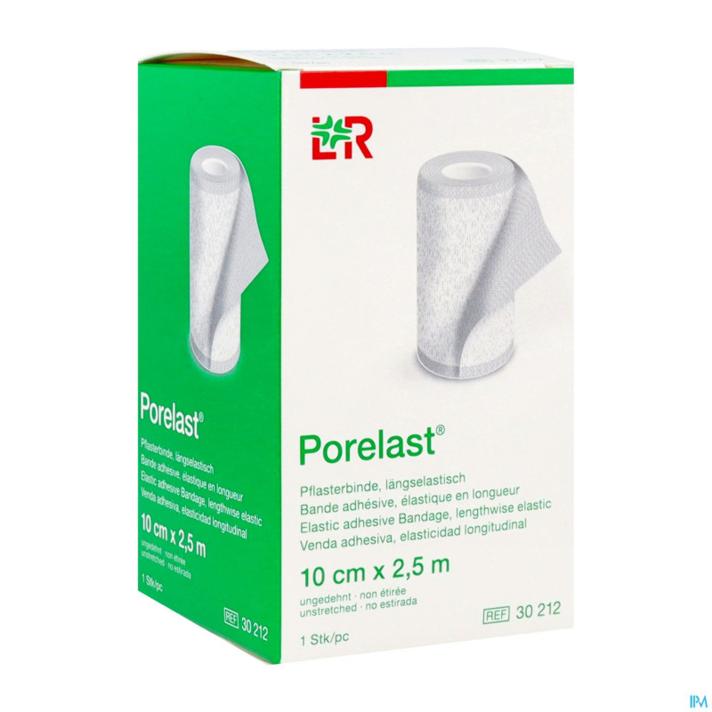 Porelast bde elast/adh    10cmx2.5m