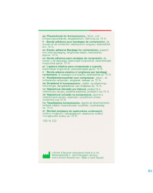 Porelast bde elast/adh    10cmx2.5m