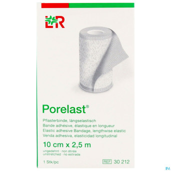 Porelast bde elast/adh    10cmx2.5m