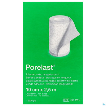 Porelast bde elast/adh    10cmx2.5m