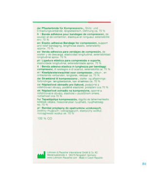 Porelast bde elast/adh    10cmx2.5m