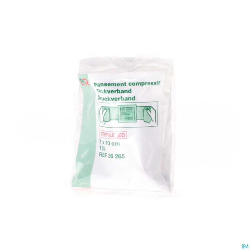 Stella pans compressif steril    7x10cm 36265