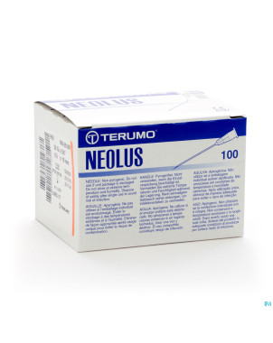 Terumo aiguille neolus 25g 5/8 rb orange  100