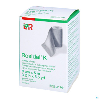 Rosidal k bande elast    8cmx5m 22201