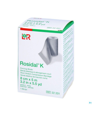 Rosidal k bande elast    8cmx5m 22201