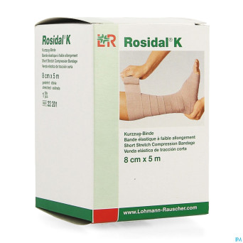 Rosidal k bande elast    8cmx5m 22201