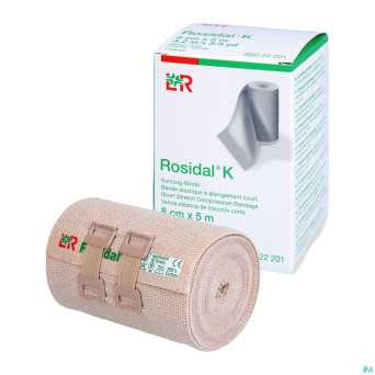 Rosidal k bande elast    8cmx5m 22201