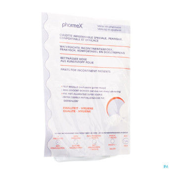 Pharmex culotte incont +press. 9ans
