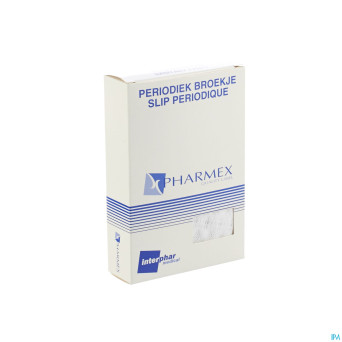 Pharmex culot.hyg.coton blanc 38-40