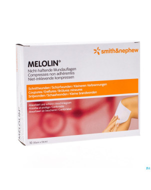 Melolin cp ster    10x10cm  10 66030261