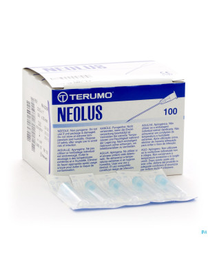 Terumo aiguille neolus 23g 1 rb bleu    100
