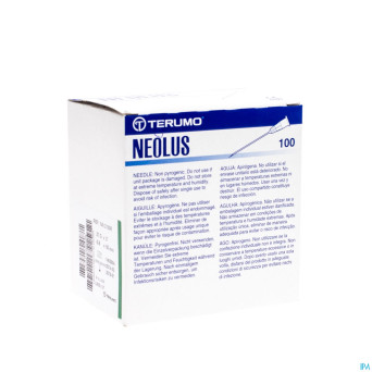 Terumo aiguille neolus 21g 2 rb vert    100
