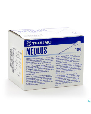 Terumo aiguille neolus 20g 1 1/2 rb jaune 100