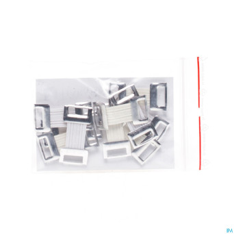 Pharmex agrafes pans blanc 10