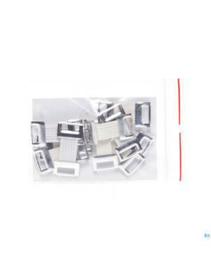 Pharmex agrafes pans blanc 10