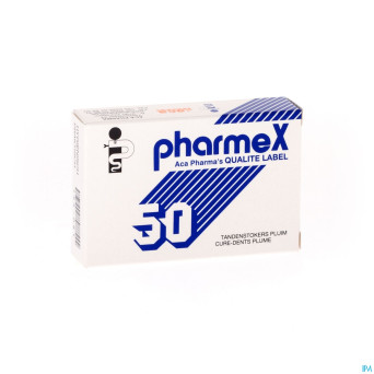 Pharmex cure-dents plume 50