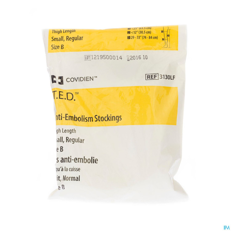 Ted bas cuisse 31300 s regul  blanc