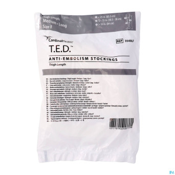 Ted bas cuisse 35490 m long   blanc