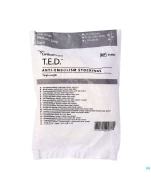 Ted bas cuisse 35490 m long   blanc