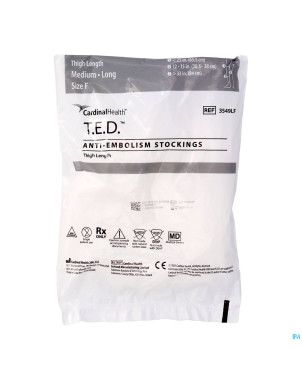 Ted bas cuisse 35490 m long   blanc