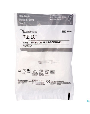 Ted bas cuisse 35490 m long   blanc