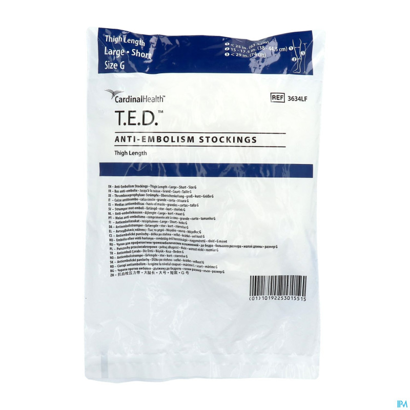 Ted bas cuisse 36340 l court  blanc