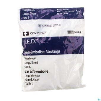 Ted bas cuisse 36340 l court  blanc