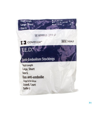 Ted bas cuisse 36340 l court  blanc