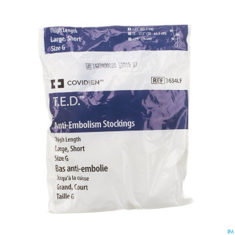 Ted bas cuisse 36340 l court  blanc